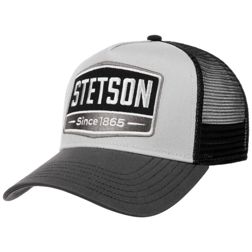 Stetson Trucker Cap Gasoline Grey/Black