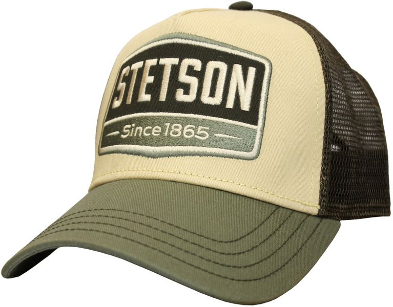 Stetson Trucker Cap Gasoline Olive