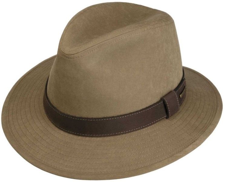 Stetson Traveller Waxed Cotton WR Sand