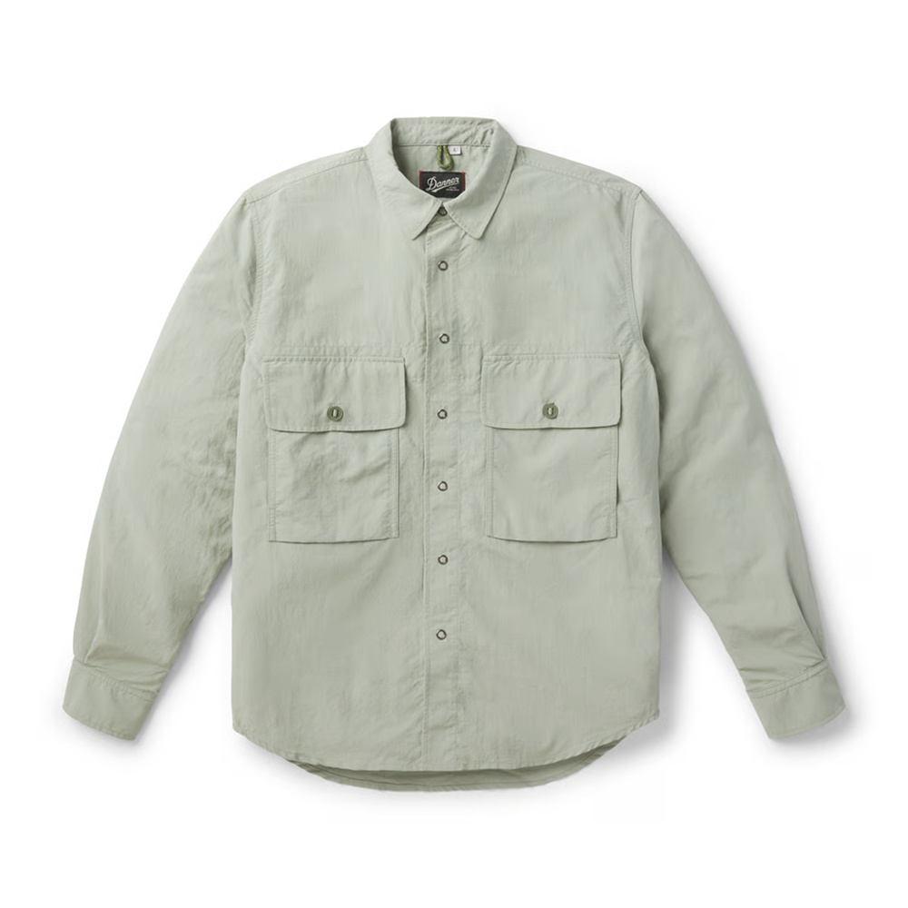 Danner Mens Ripstop Overshirt Seagrass