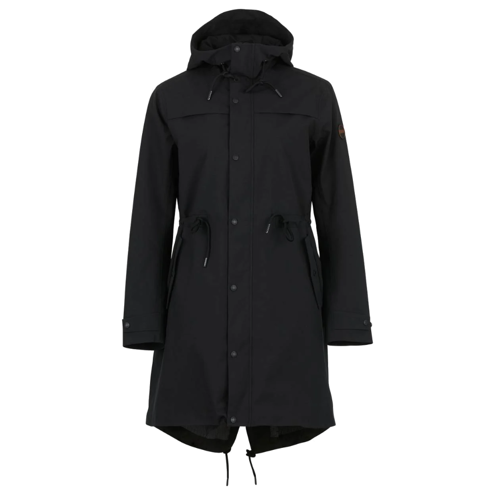 Swims Bruxelles Overcoat Black