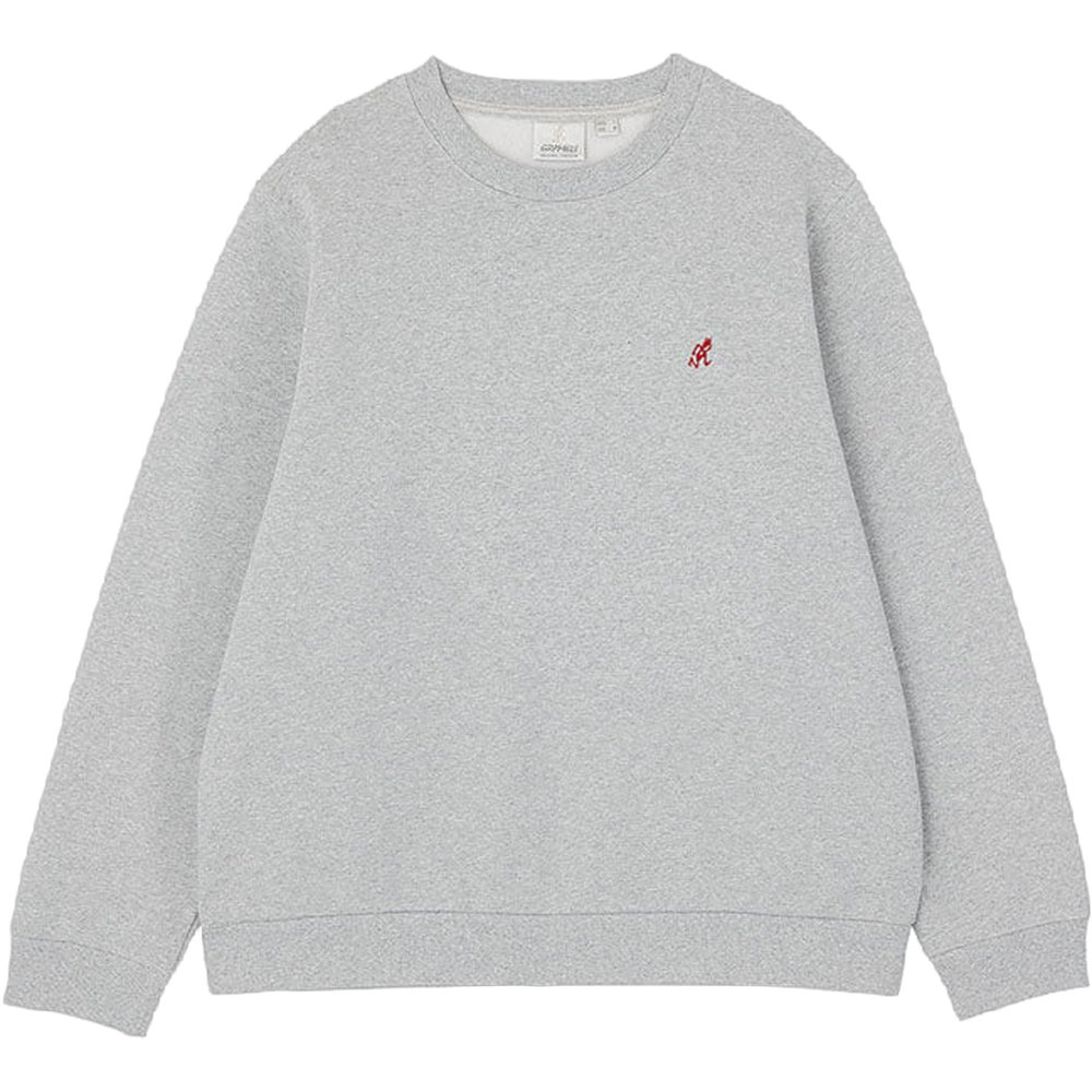 Gramicci One Point Crew Sweatshirt Grey Heather