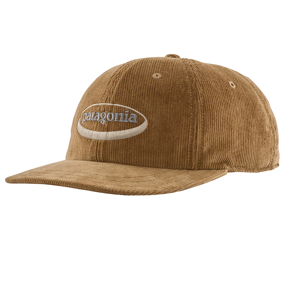 Patagonia Corduroy Cap 95 Oval Logo: Crindr Brown