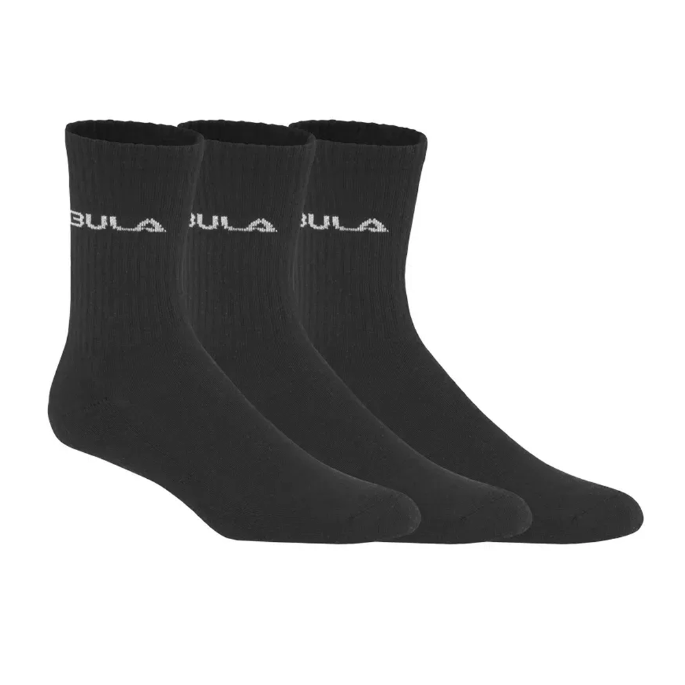 Bula Classic Socks 3Pk Black