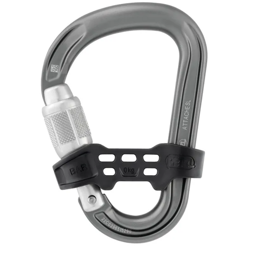 Petzl Attache Bar Screw-Lock Gray