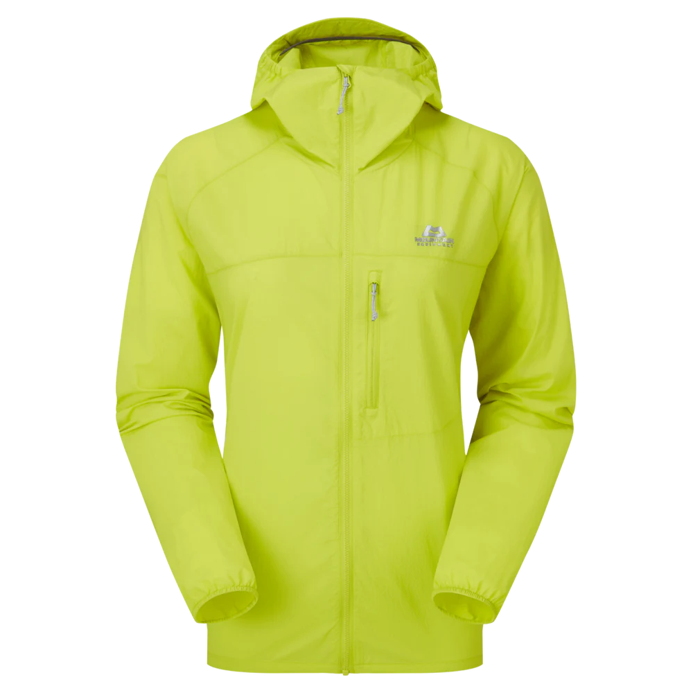 Mountain Equipment Ws Aerofoil Hooded Jacket Vine Green