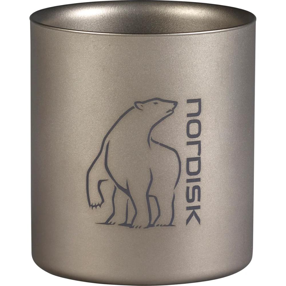 Nordisk Titanium Mug Double Wall 220Ml Without Handle