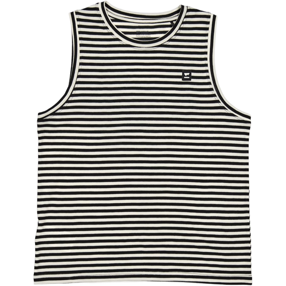 Mons Royale Icon Merino Tank Mr Stripe
