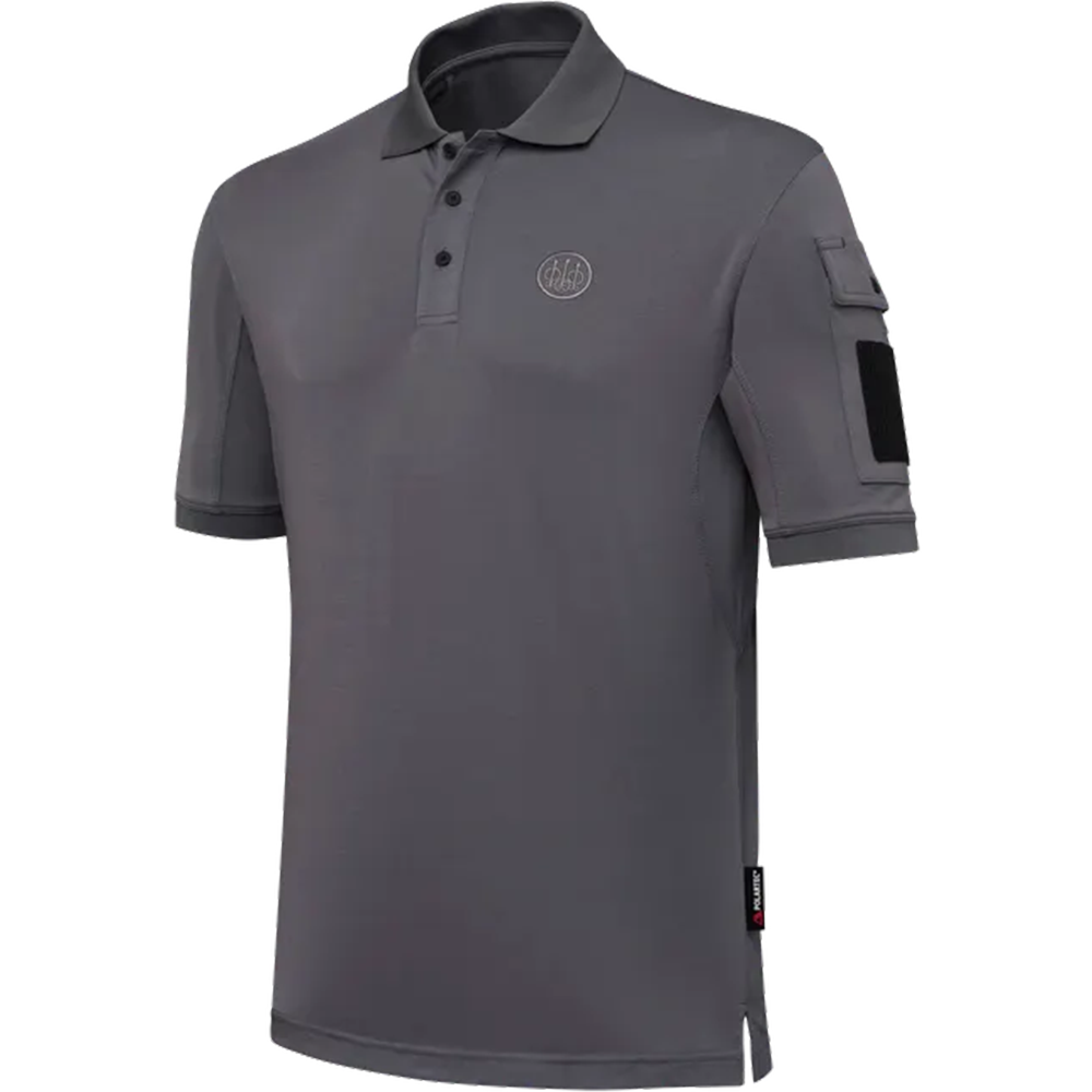 Beretta Miller Polo Short Sleeves Smoked Pearl