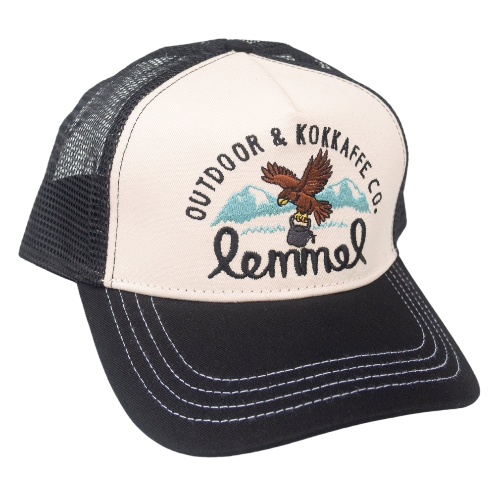 Lemmelkaffe Trucker Cap "Keep On Truckin Mama" White/Black