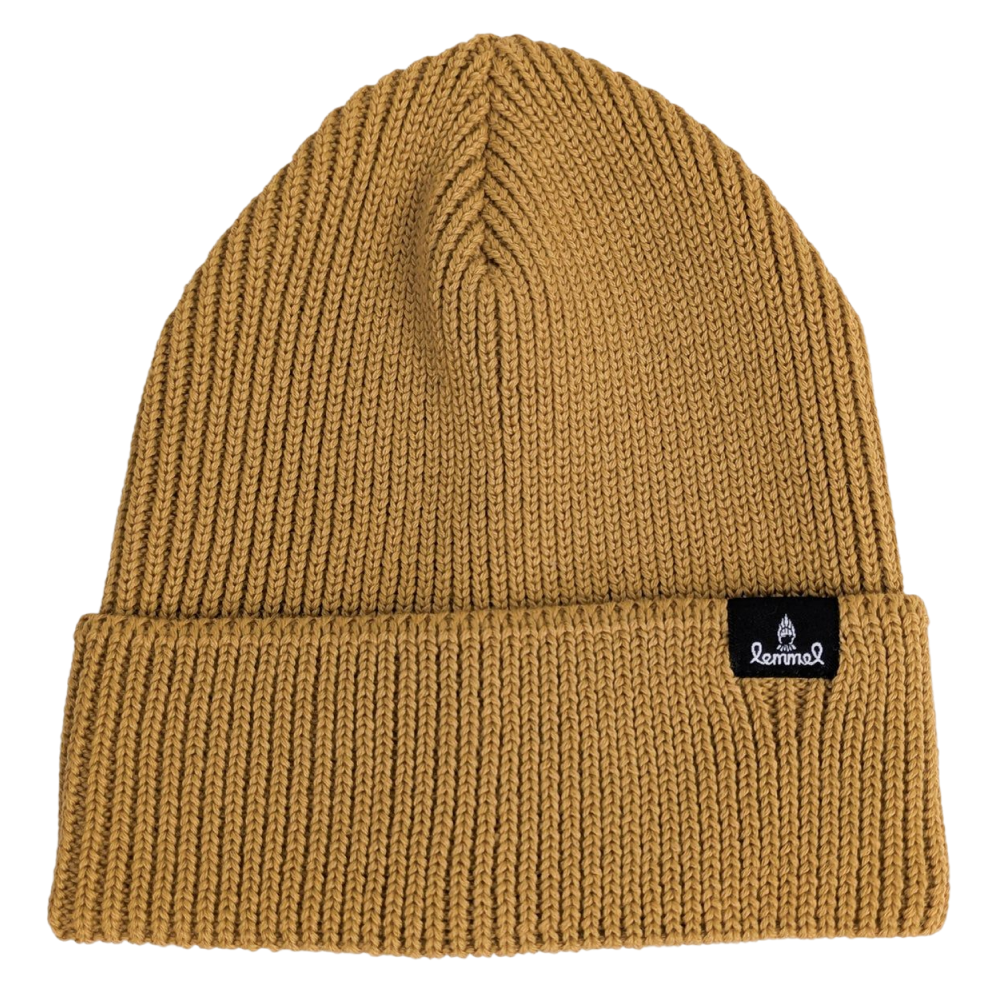 Lemmelkaffe Beanie Gl&ouml;den Yellow