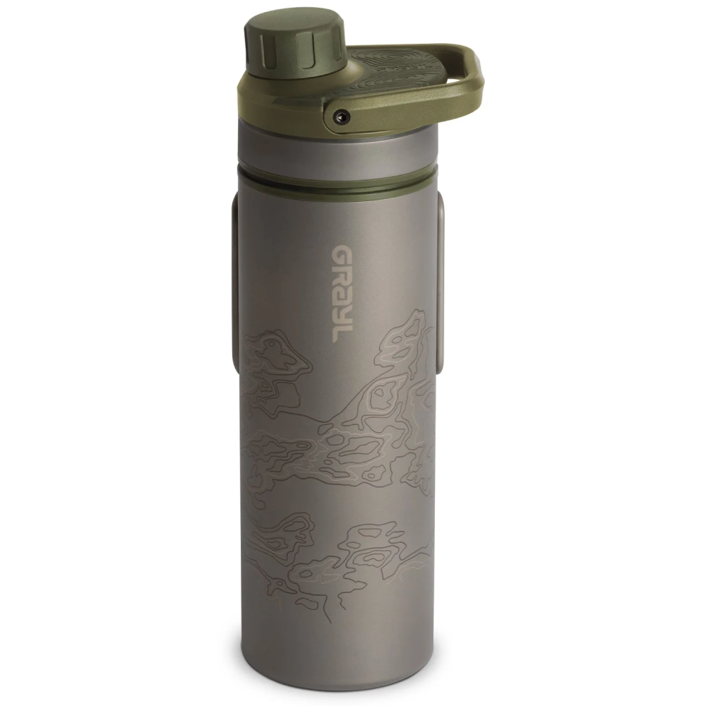 Grayl Ultrapress Ti Filter & Purifier Bottle 500Ml