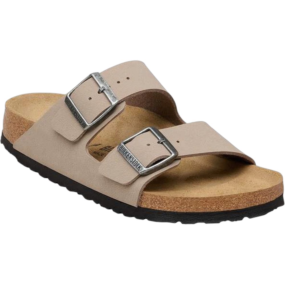 Birkenstock Arizona Birko-Flor Nubuk Regular Gray Taupe