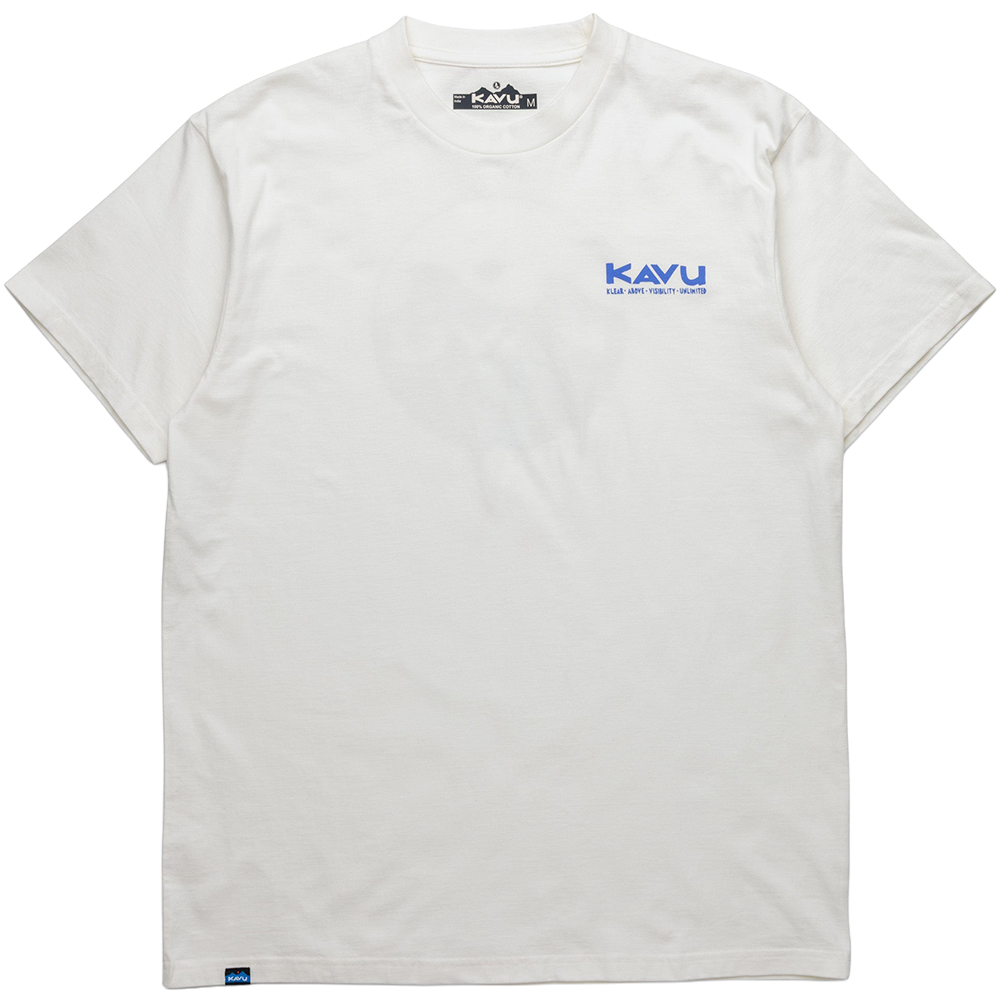 Kavu M's Waves Tee Off White