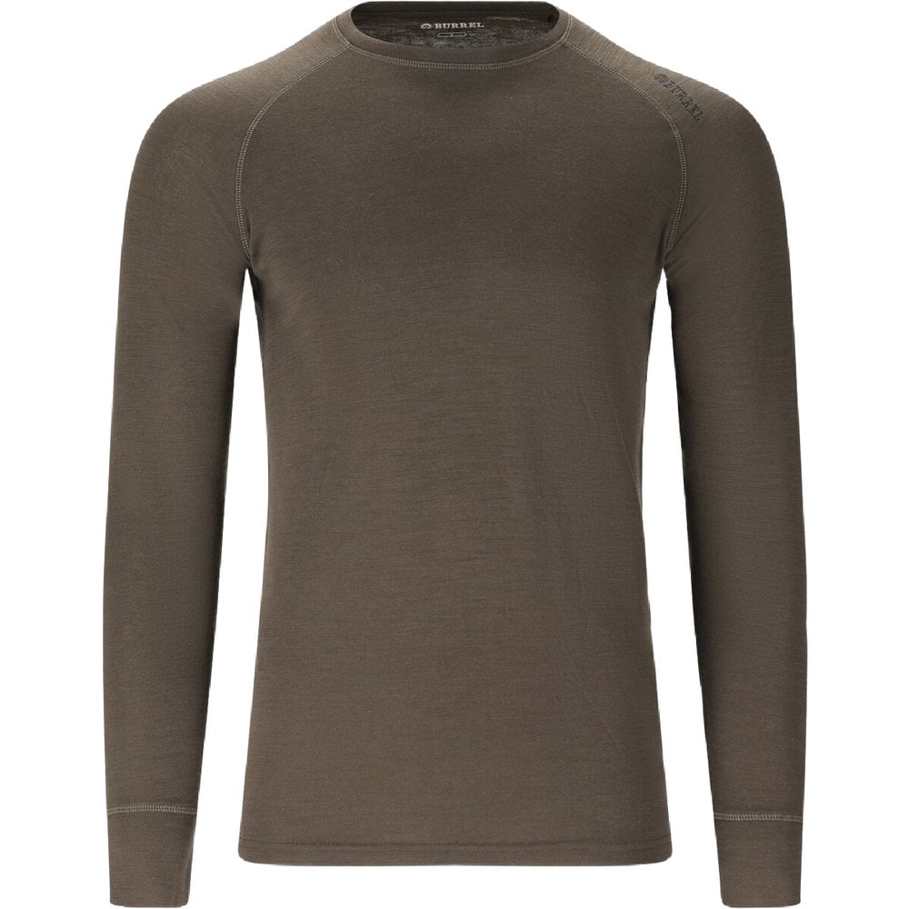 Burrel M's Torne Wool Baselayer Top Green