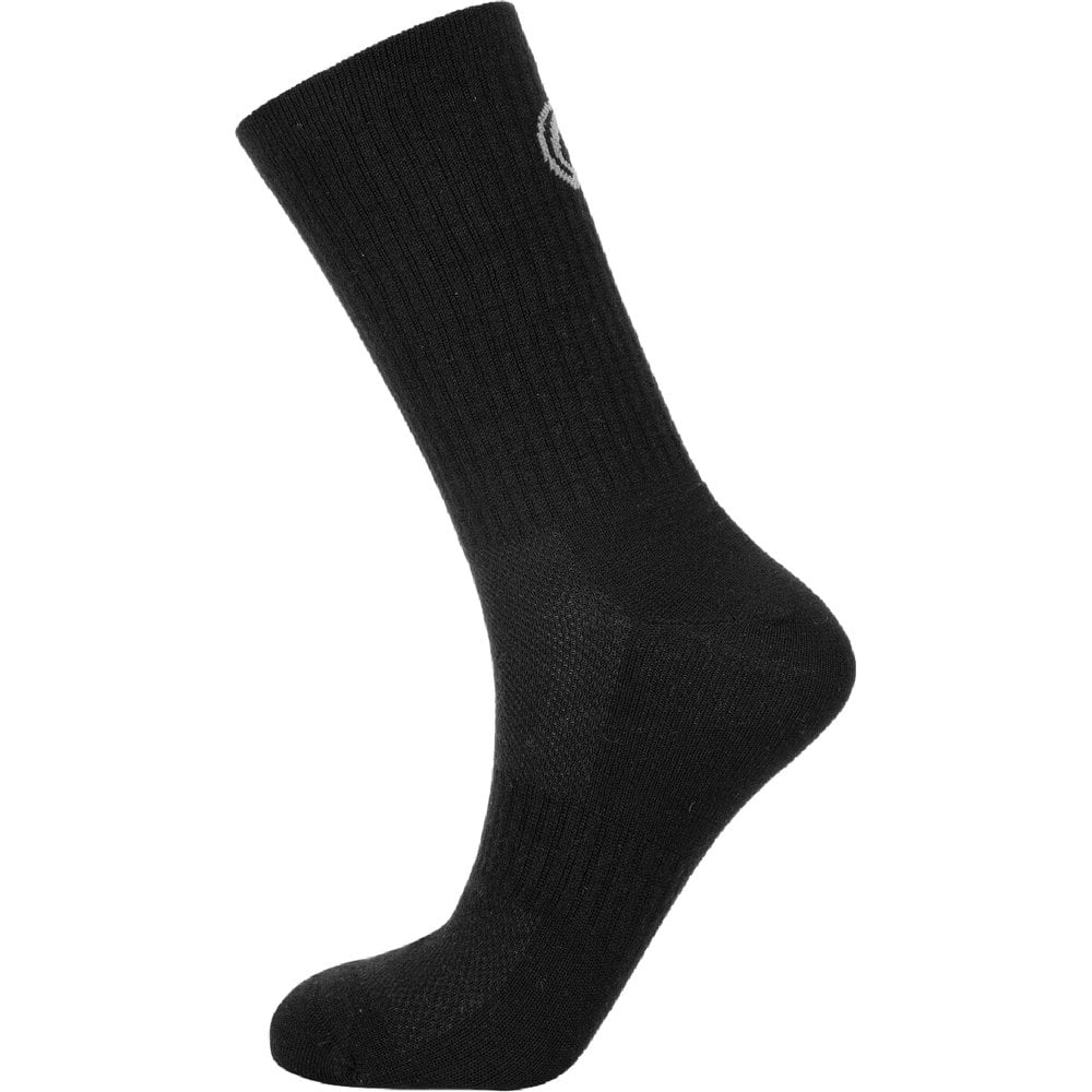 Burrel Unisex Lule Wool Socks Black