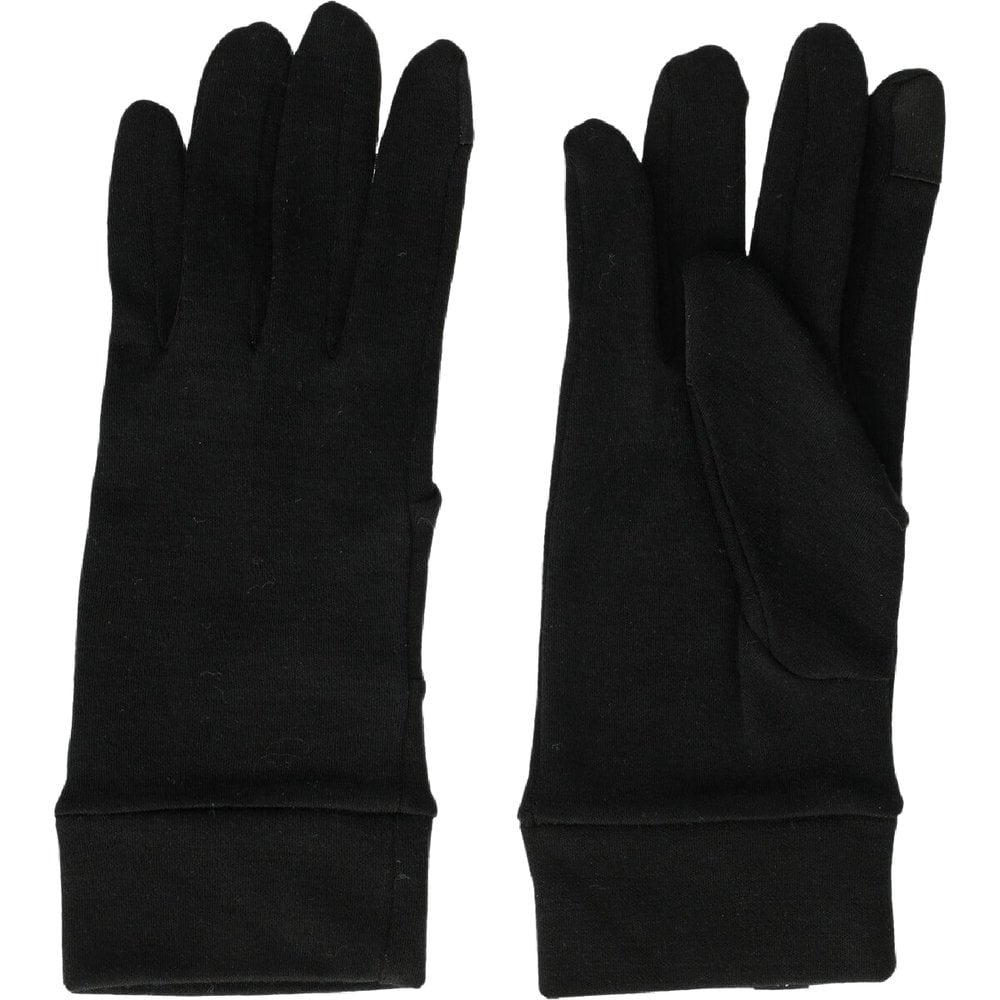 Burrel Unisex Ume Wool Liner Gloves Black