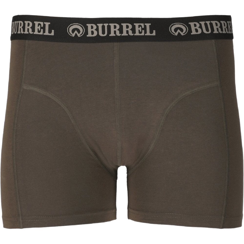 Burrel M's Stretch Boxer 3-Pack Green