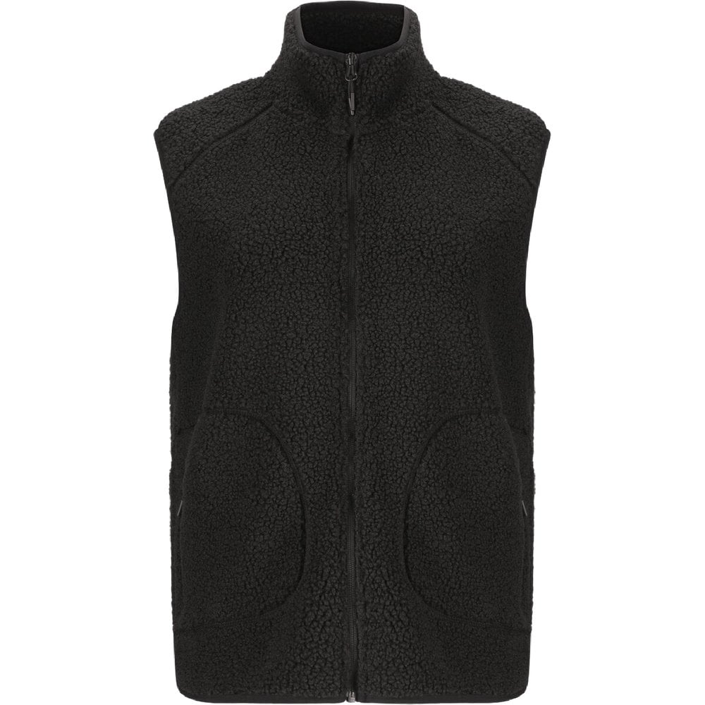 FYKA W's Rigor Teddy Fleece Vest Black