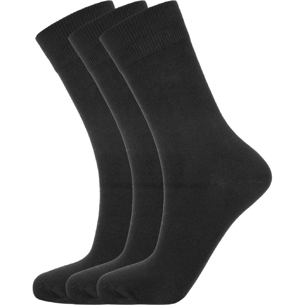 STOIX Classix Bamboo Sock 3-Pack Black