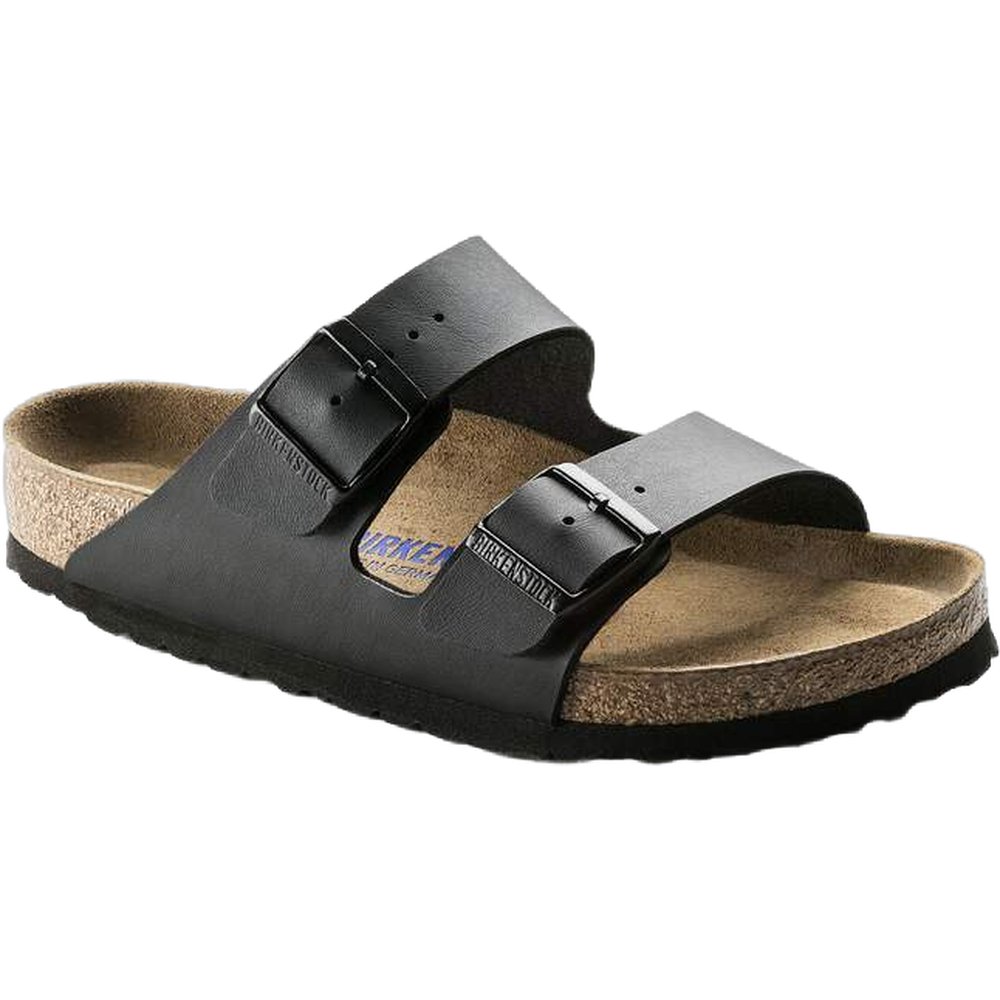 Birkenstock Arizona Soft Footbed Birko-Flor Narrow Black