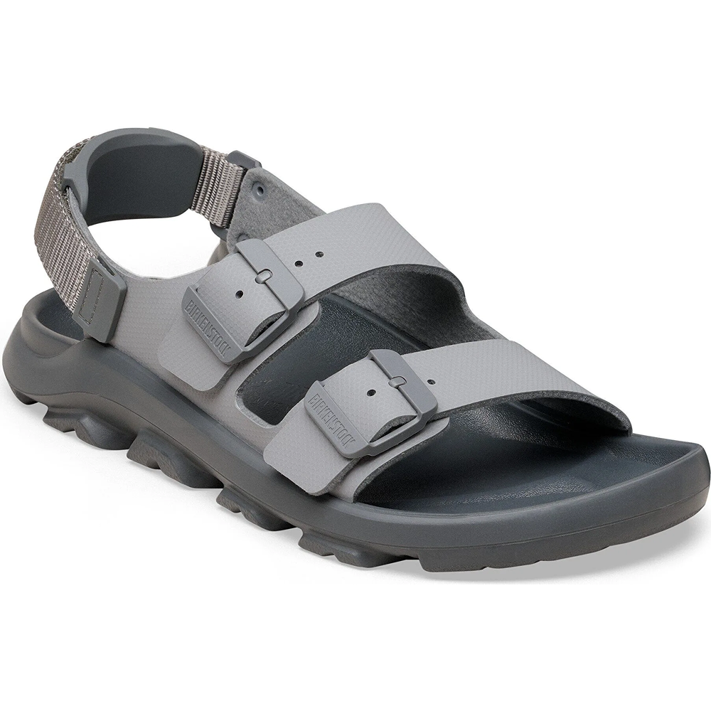 Birkenstock Mogami Tech Loop Birko-Flor Apex Whale Gray