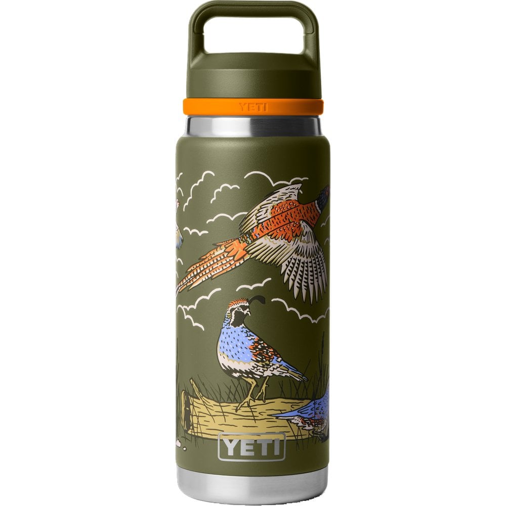 Yeti Rambler 26 Oz Bottle C Chug Upland Bird Olive