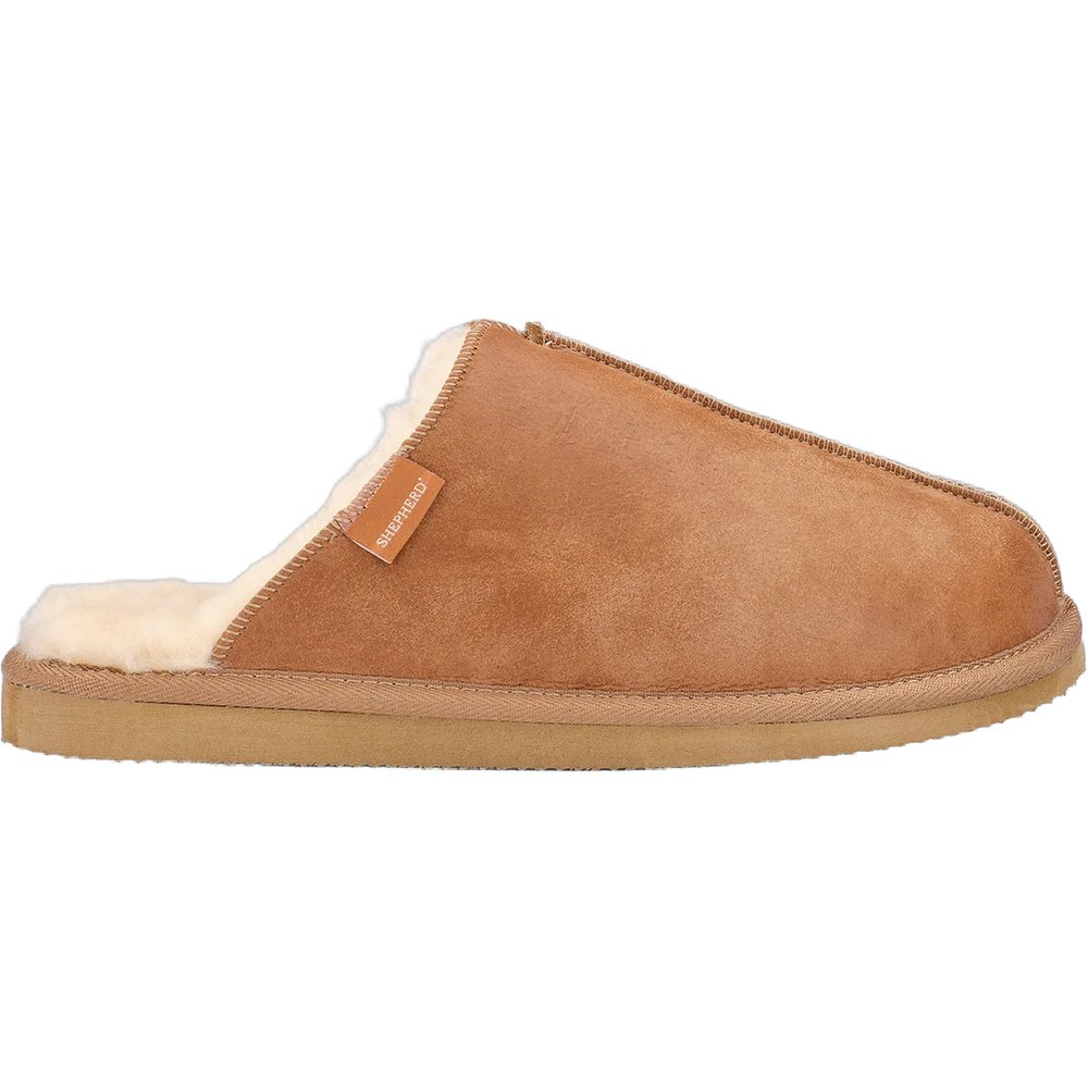 Shepherd of Sweden Hugo Slippers Antique/Cognac