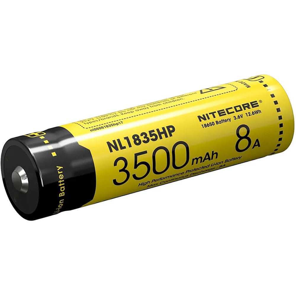 Nitecore High Performance Protected Li-Ion Battery 3500 Mah