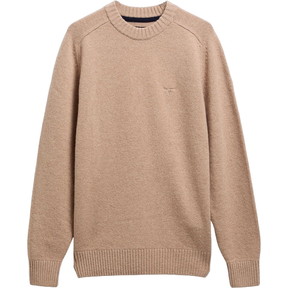 Barbour Newtown Crew Washed Stone