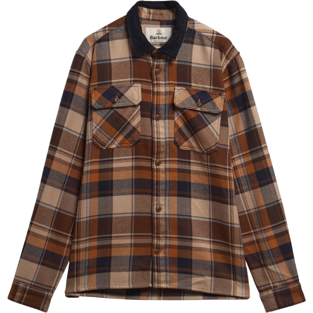 Barbour Grasmoor Shirt Dark Sand