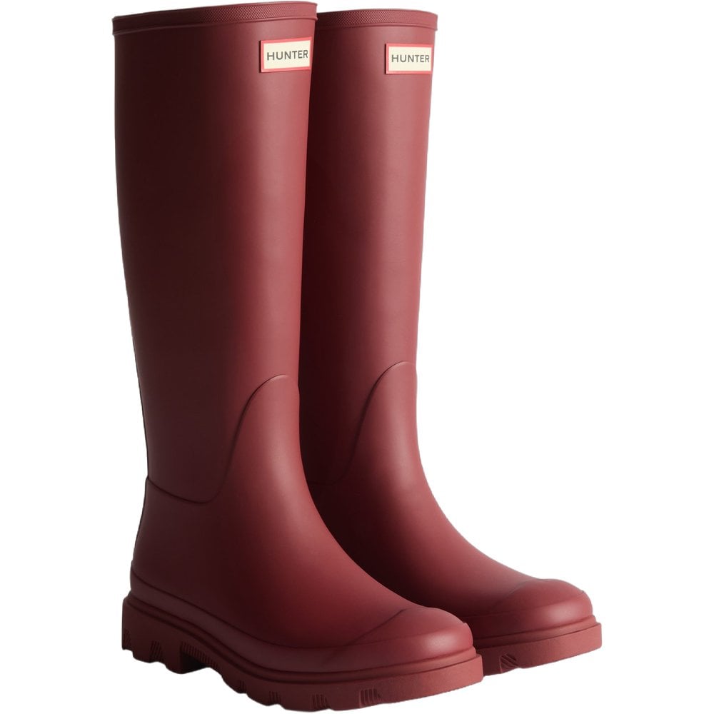 Hunter Boots Downpour Tall Boot Merlot