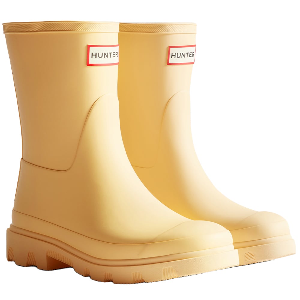 Hunter Boots Downpour Short Boot Pale Yellow