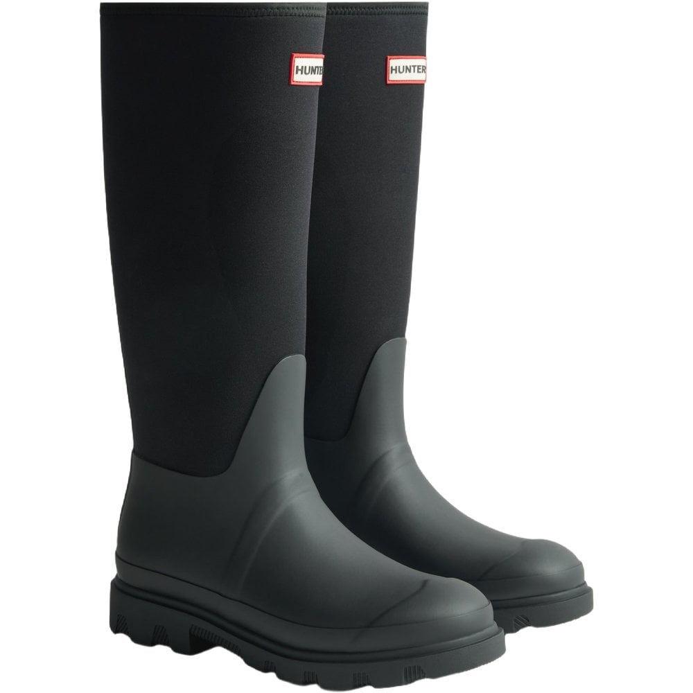 Hunter Boots Downpour Neoprene Leg Black