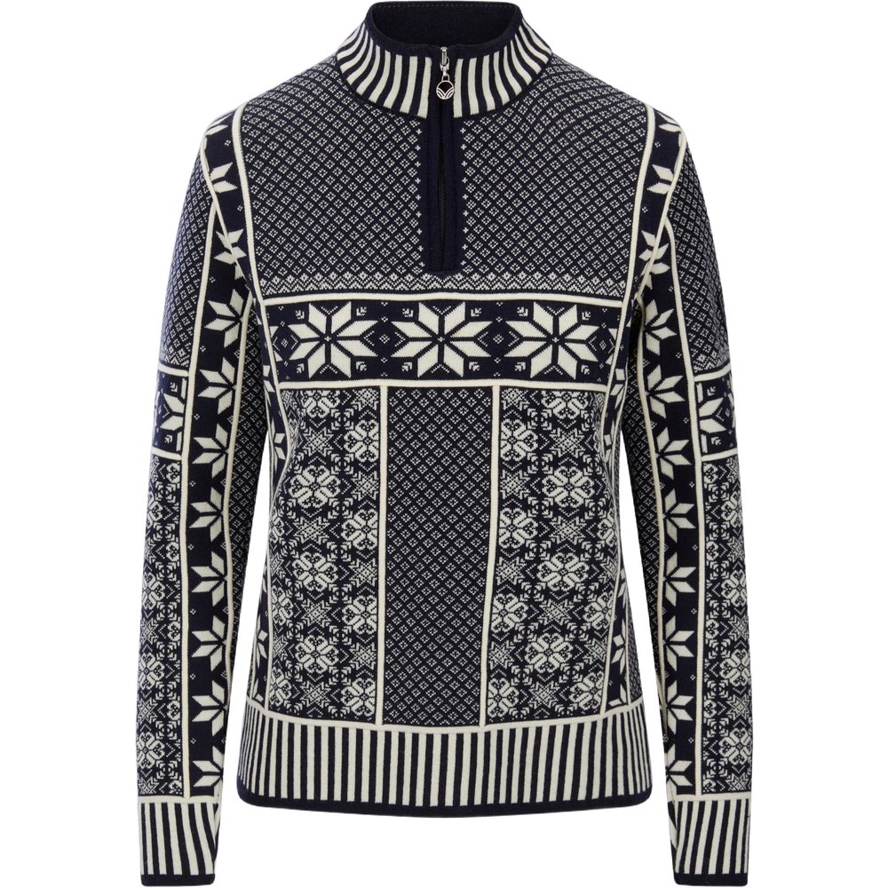 Dale of Norway Vardasen Fem. Sweater Marine Offwhite