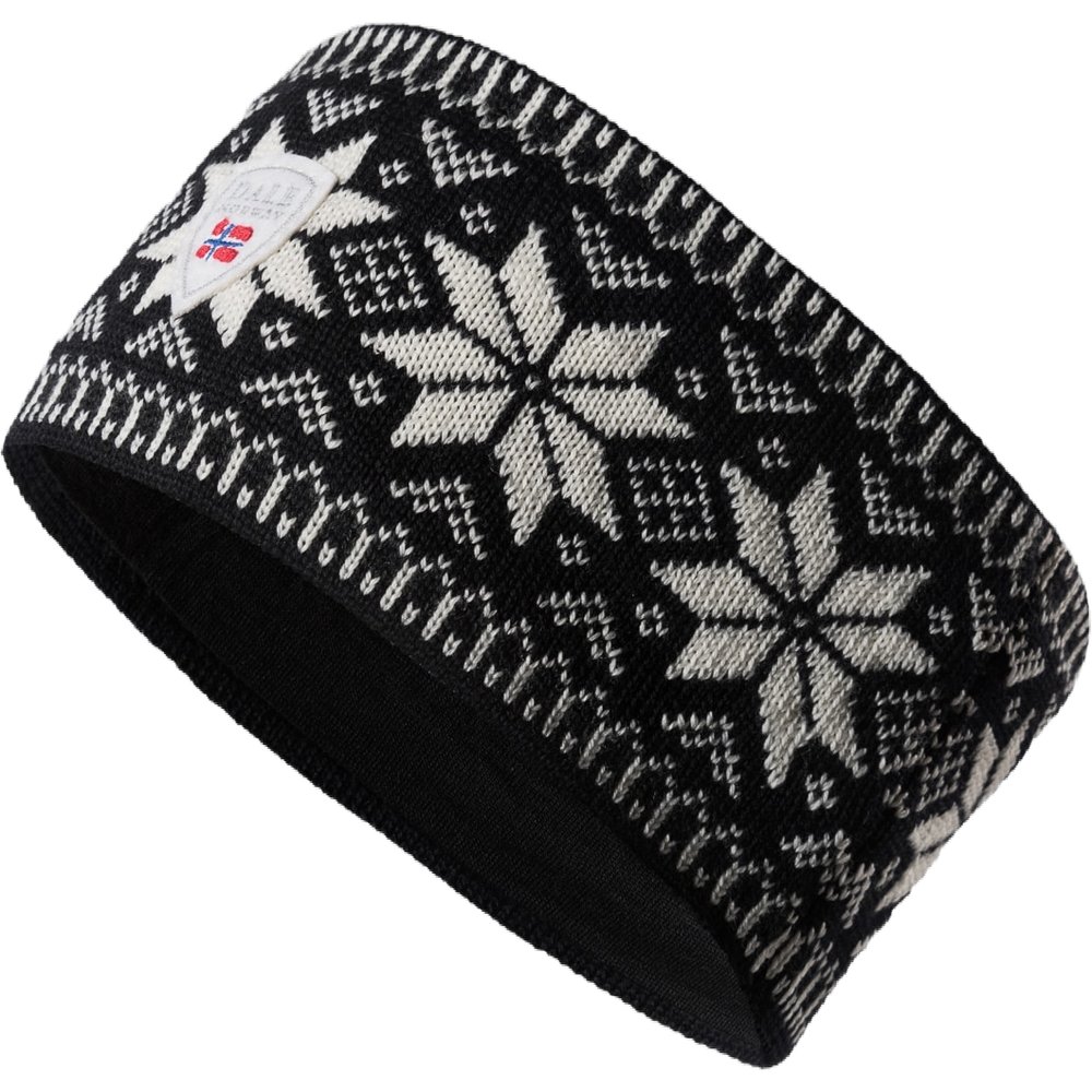 Dale of Norway Garmisch Headband Black Offwhite Darkcharc