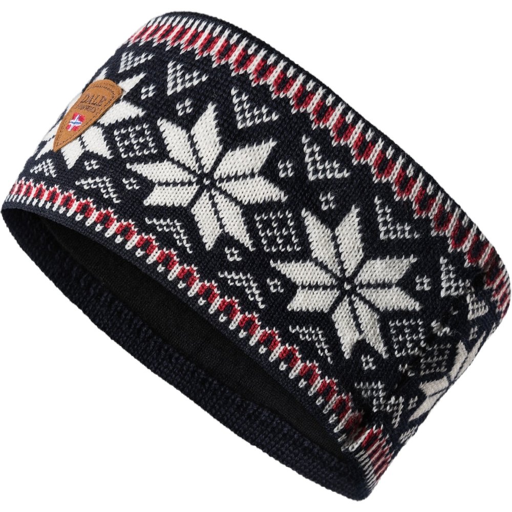 Dale of Norway Garmisch Headband Navy Offwhite Raspberry