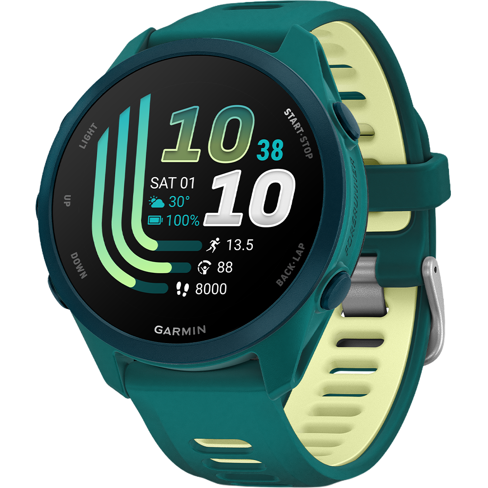 Garmin Forerunner 170 Music, Gps, Wifi Teal Green/Citron