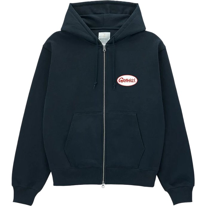 Gramicci Oval Patch Zip Hooded Sweatshirt