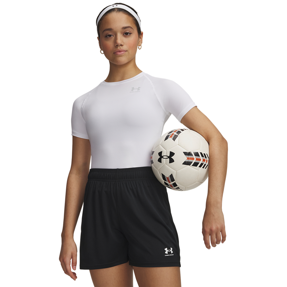 Under Armour W's Heatgear Authentics Comp Short Sleeve White