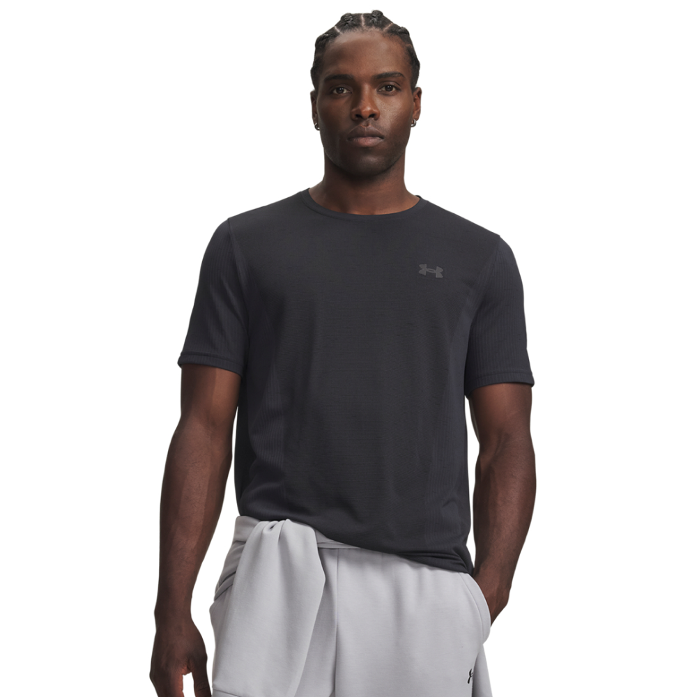 Under Armour M's Vanish Seamless Short Sleeve Black