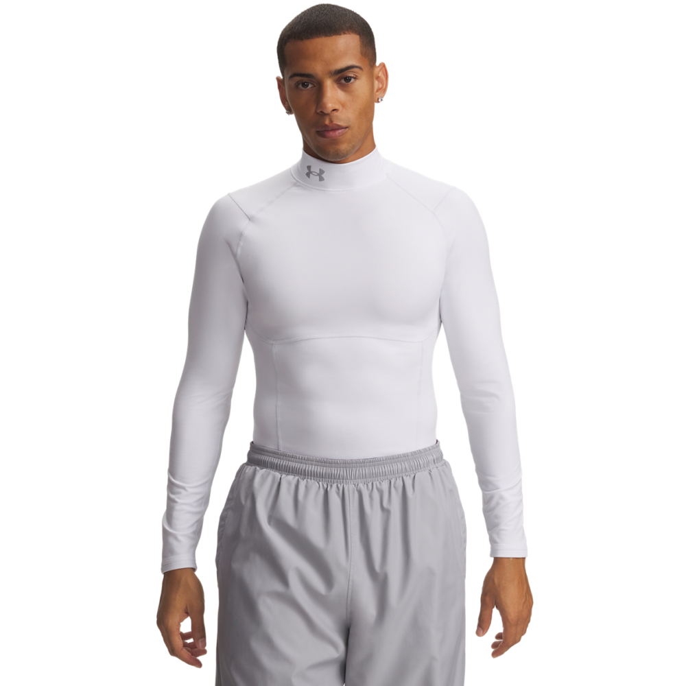 Under Armour M's Coldgear Elite Comp Mock Halo Gray