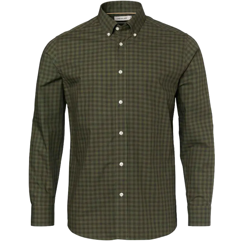 Chevalier Betley Regular Fit Shirt Men Glade Green Checked