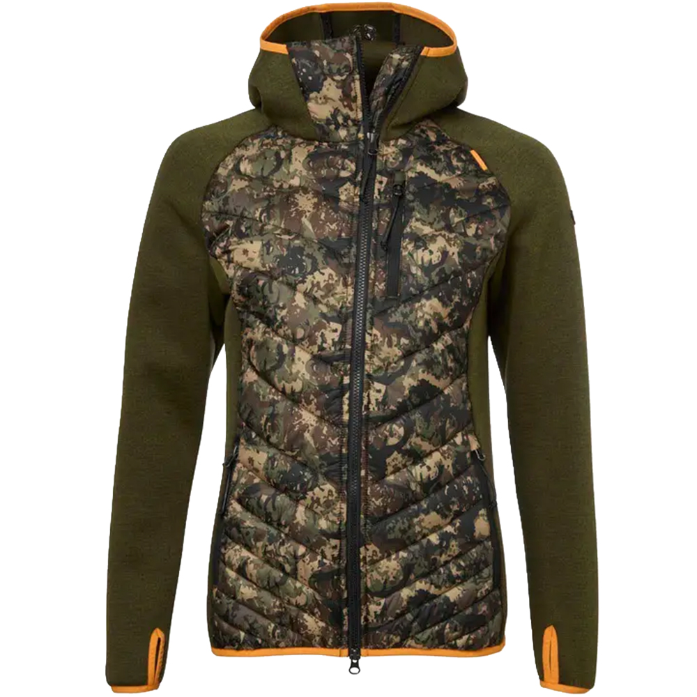 Chevalier Hunter Hybrid Hood Jacket Women Antler Camouflage