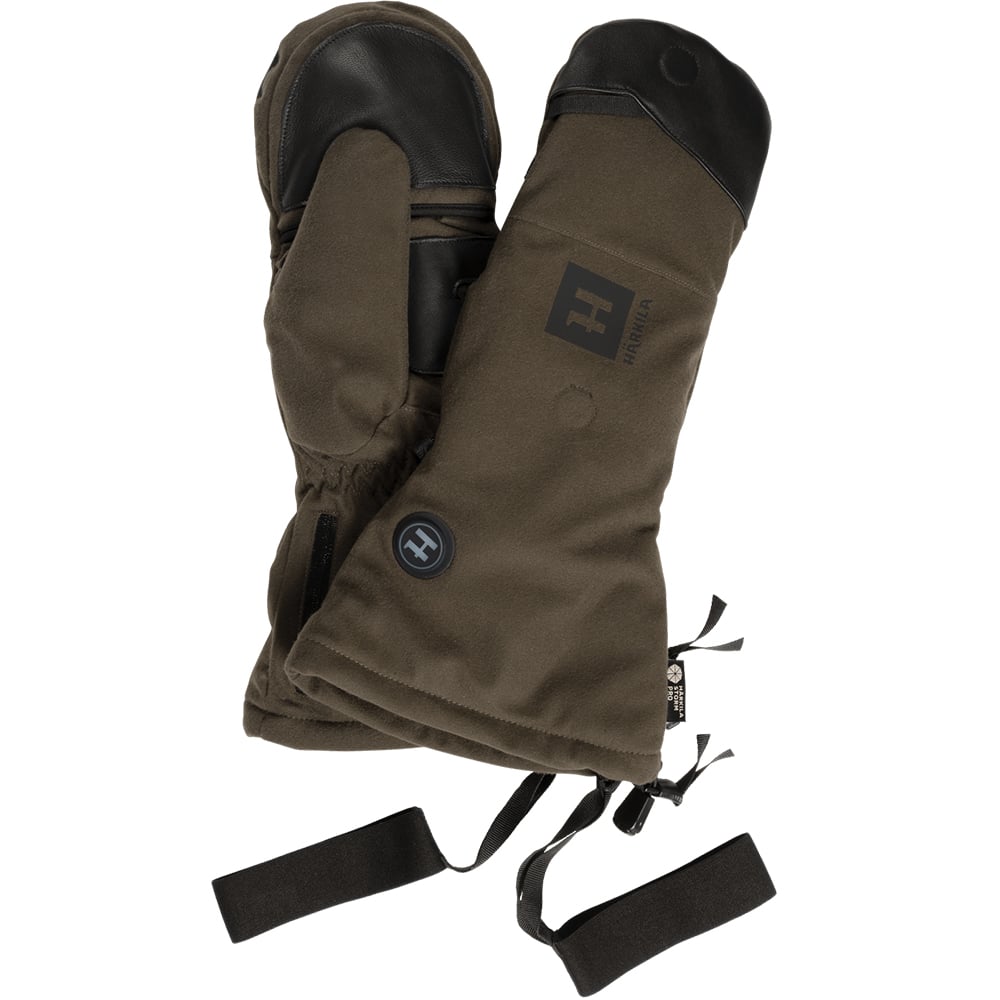 Härkila Heat HSP-votter med brettbar fingerhette Hunting Green