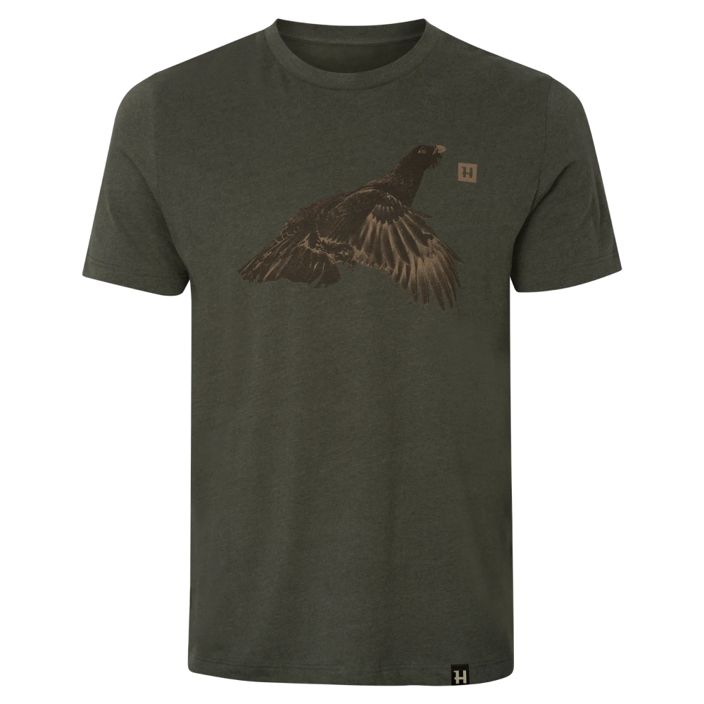 Härkila Topp kortermet T-skjorte Forest Night Grouse