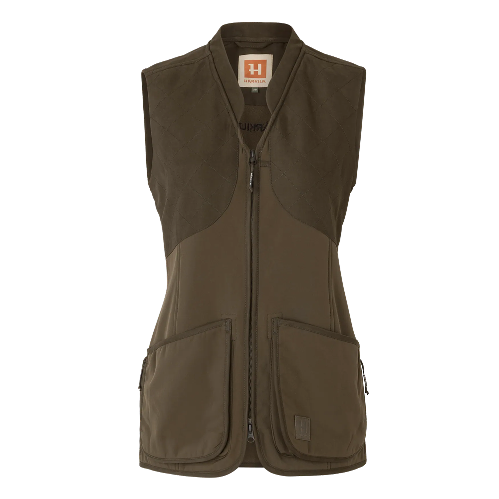 Härkila Skye Skytevest Dame Willow Green/Shadow Brown
