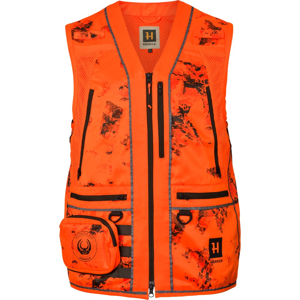Härkila Wildboar Pro Blaze Camo Väst Axis Msp®Ce Orange