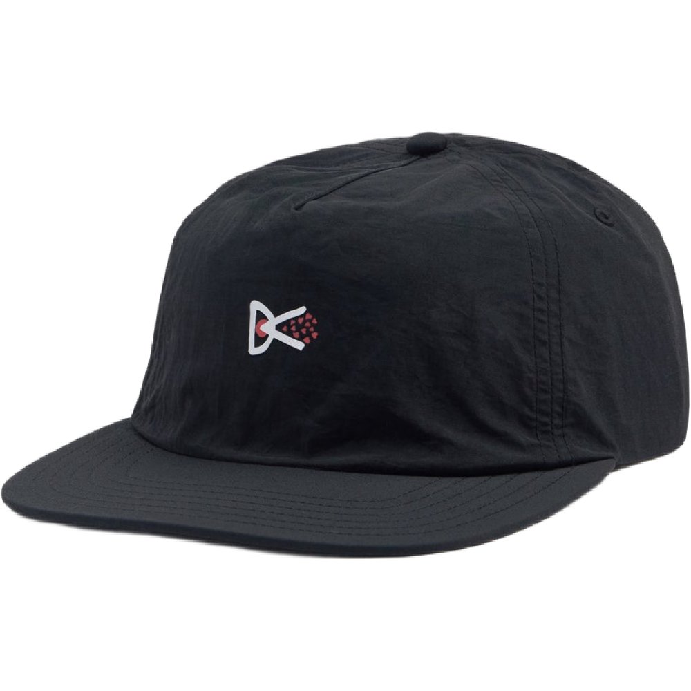 District Vision Paneled Nylon Hat Black