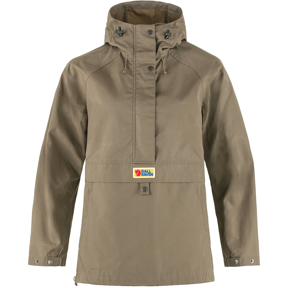 Fj&auml;llr&auml;ven Vardag Anorak W Suede Brown